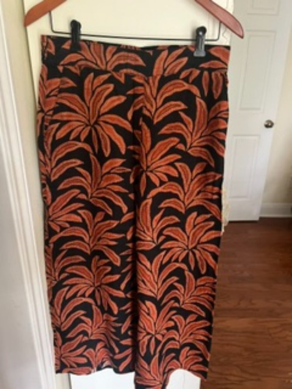 RACHEL ZOE MACHINE WASHABLE 100% LINEN LADY'S SLACK